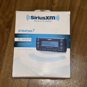 SiriusXM Stratus 7 Satellite Radio with Vehicle Kit – Model SSV7V1 – Black